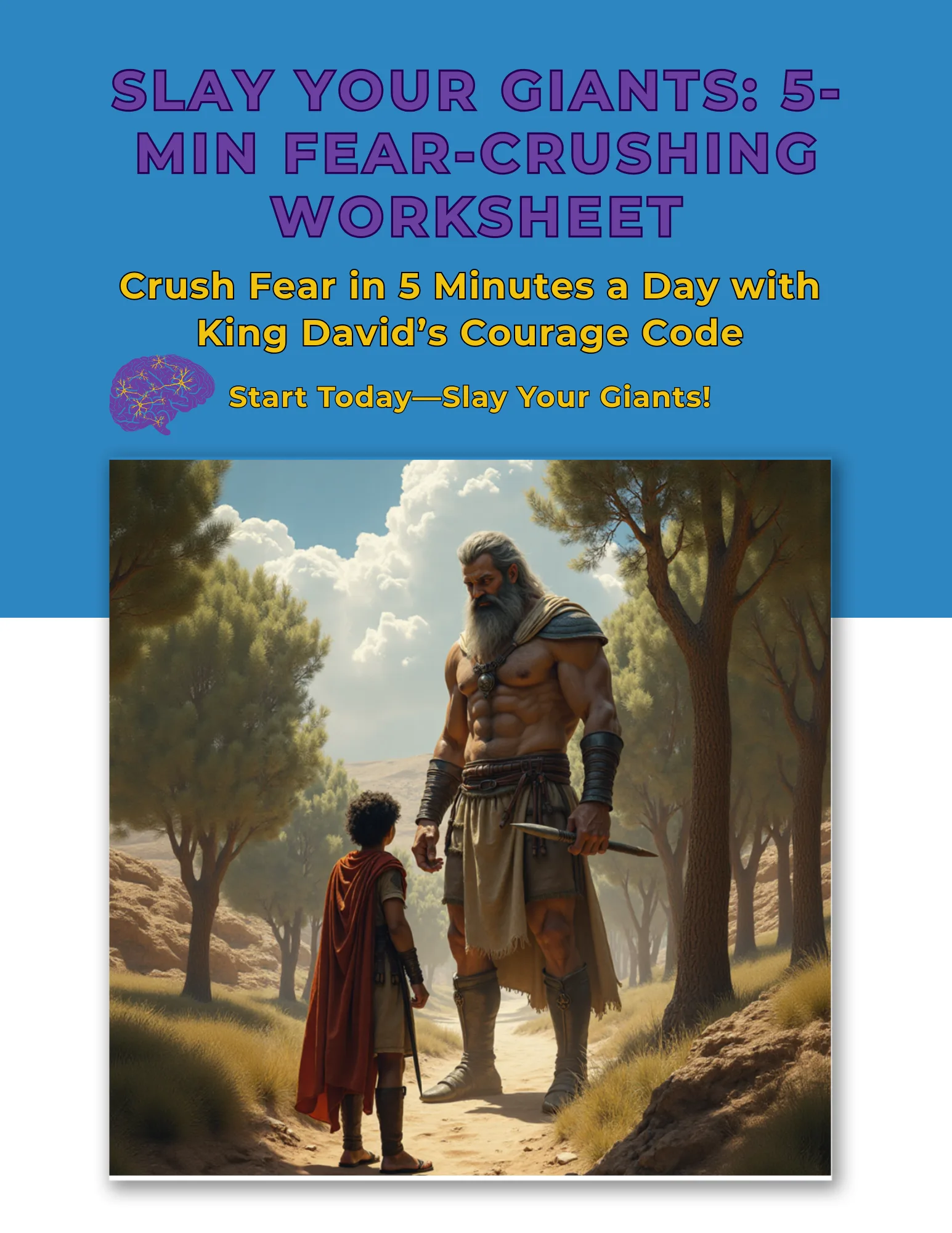 Slay Your Giants: 5-Min Fear-Crushing Mini Workbook